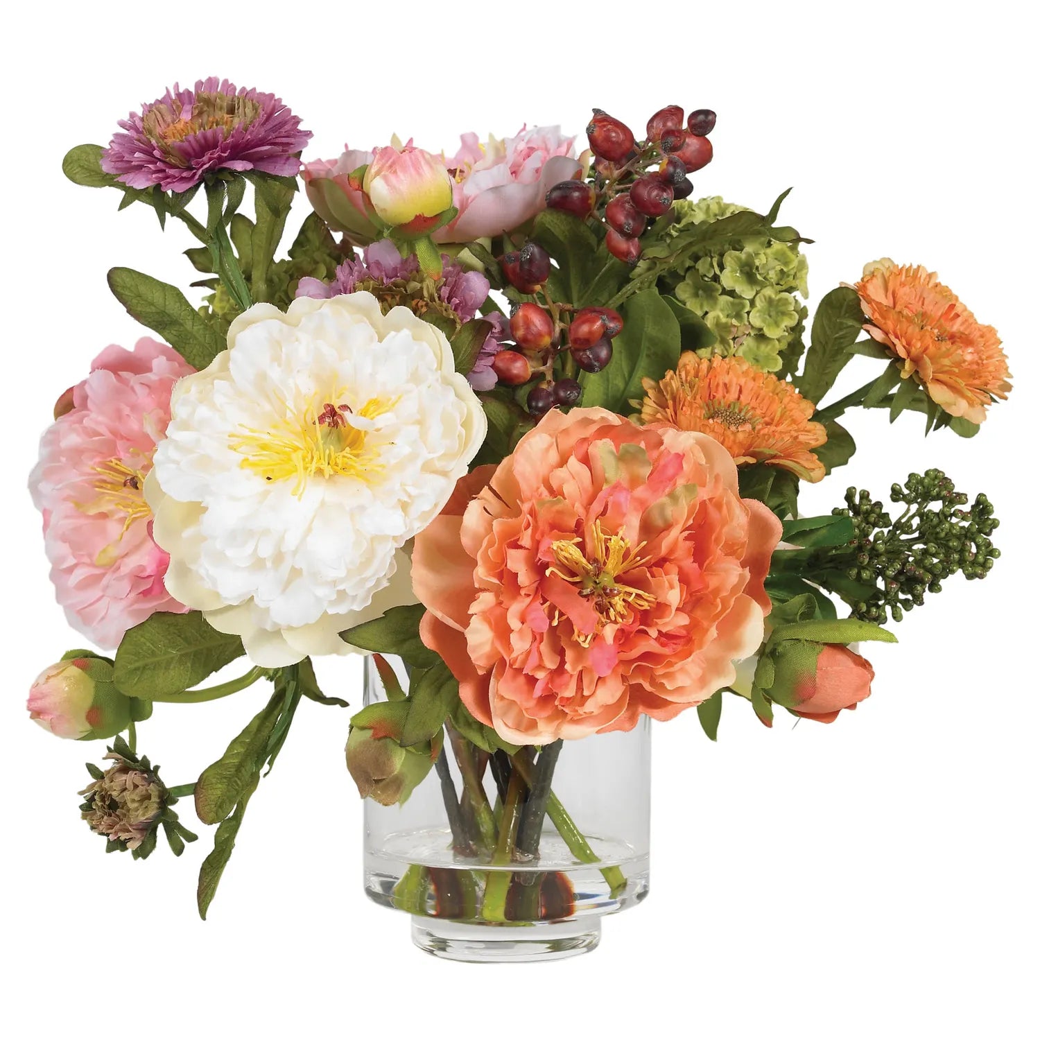 10" Peony Arrangement