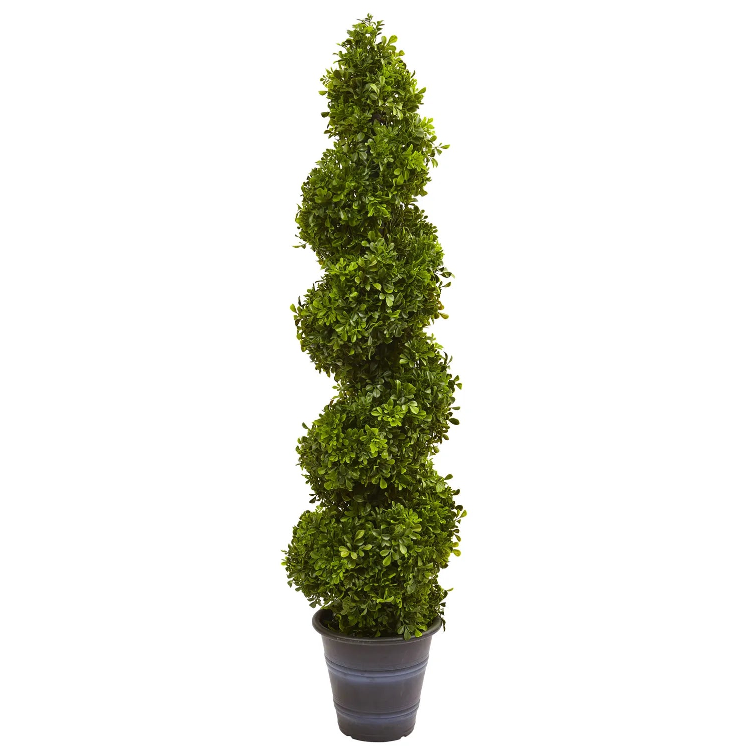 4’ Boxwood Spiral Topiary Tree UV Resistant (Indoor/Outdoor)