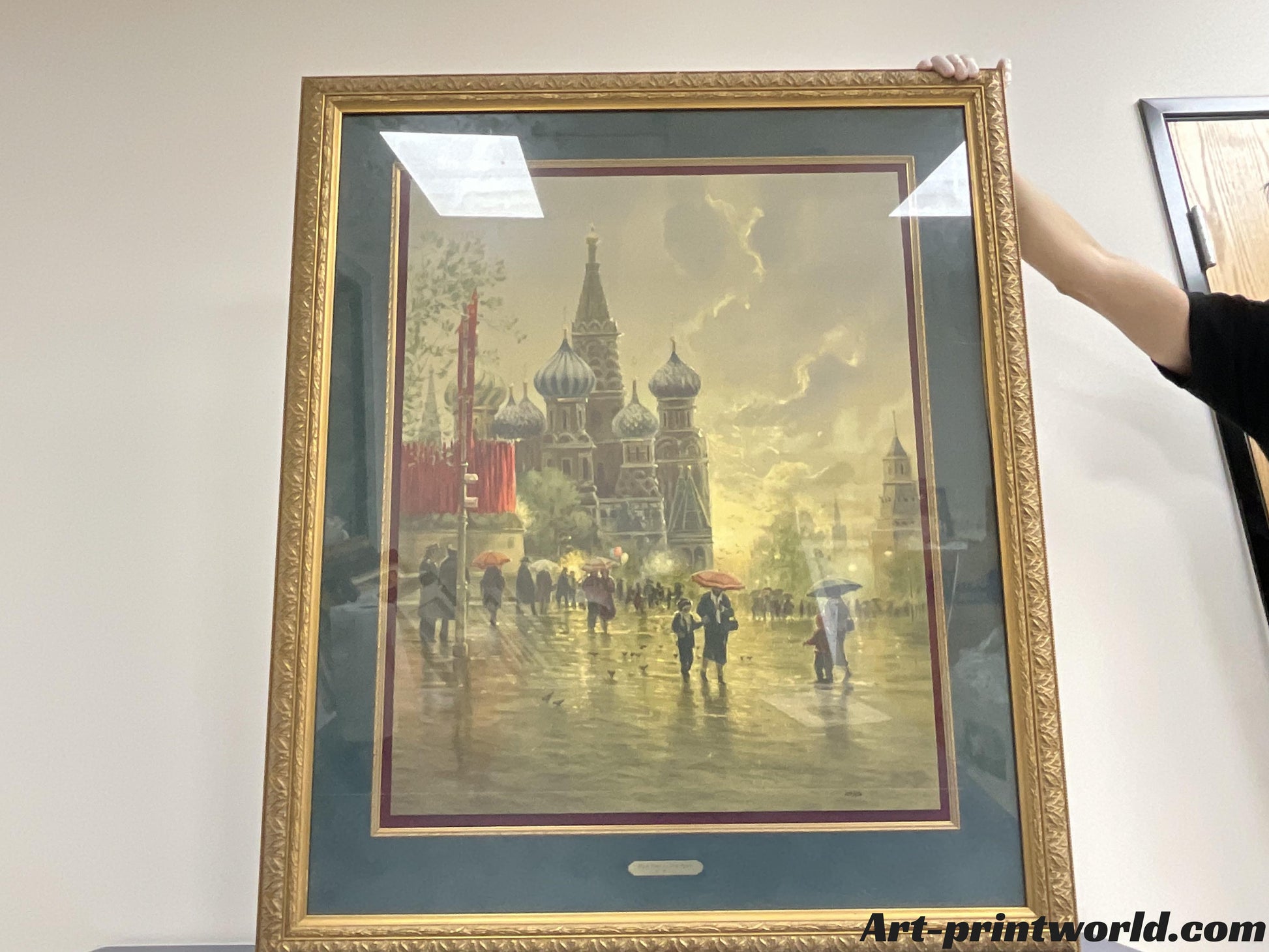 Light Rain on Red Square