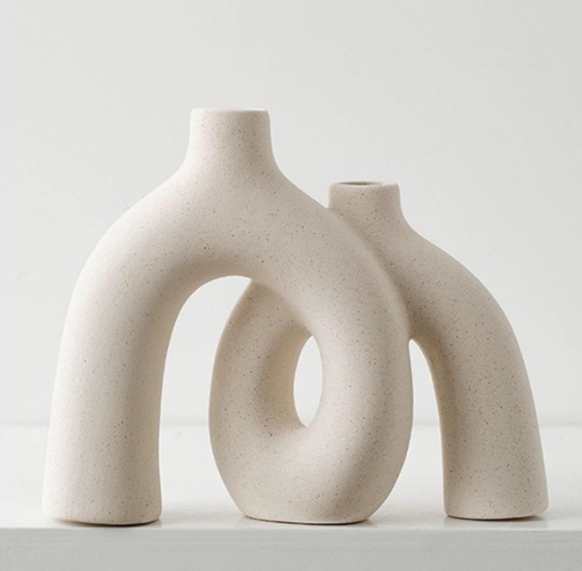 Hug Donut Decorative Vase Set